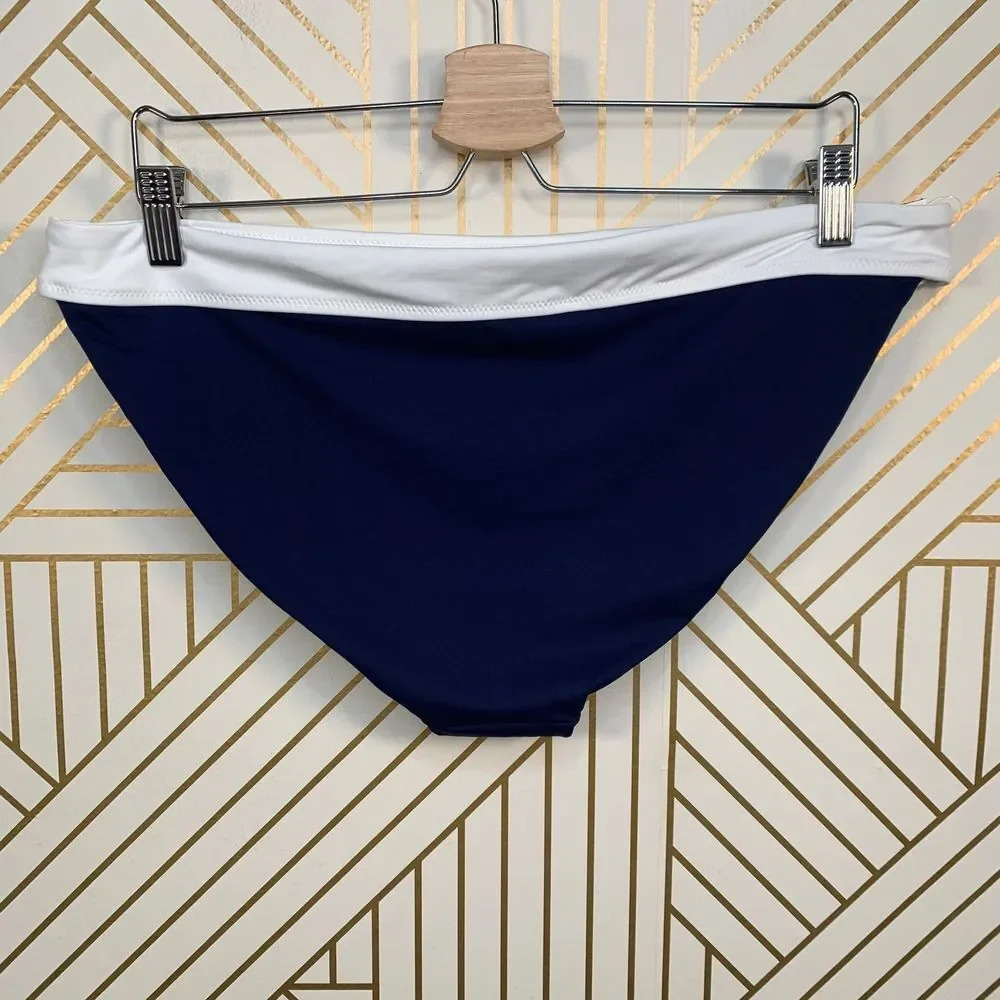 Athleta Mod Block Medium Rise Bikini Bottom‎ - Picture 6 of 9